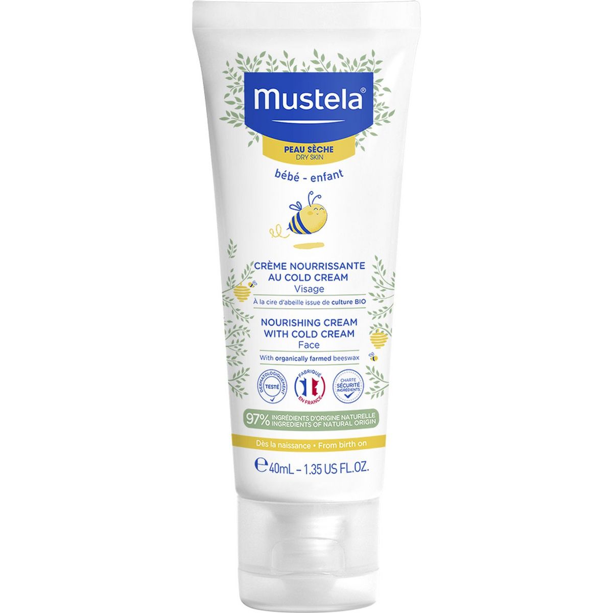 Mustela Mustela Creme Nourrissante with Cold Cream 40ml