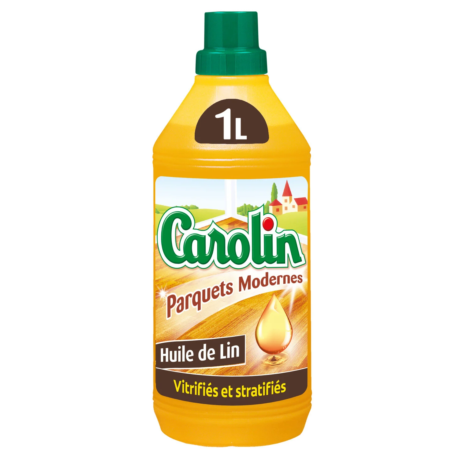 Carolin Laminate flooring cleaner with extract of Linseed oil 1L