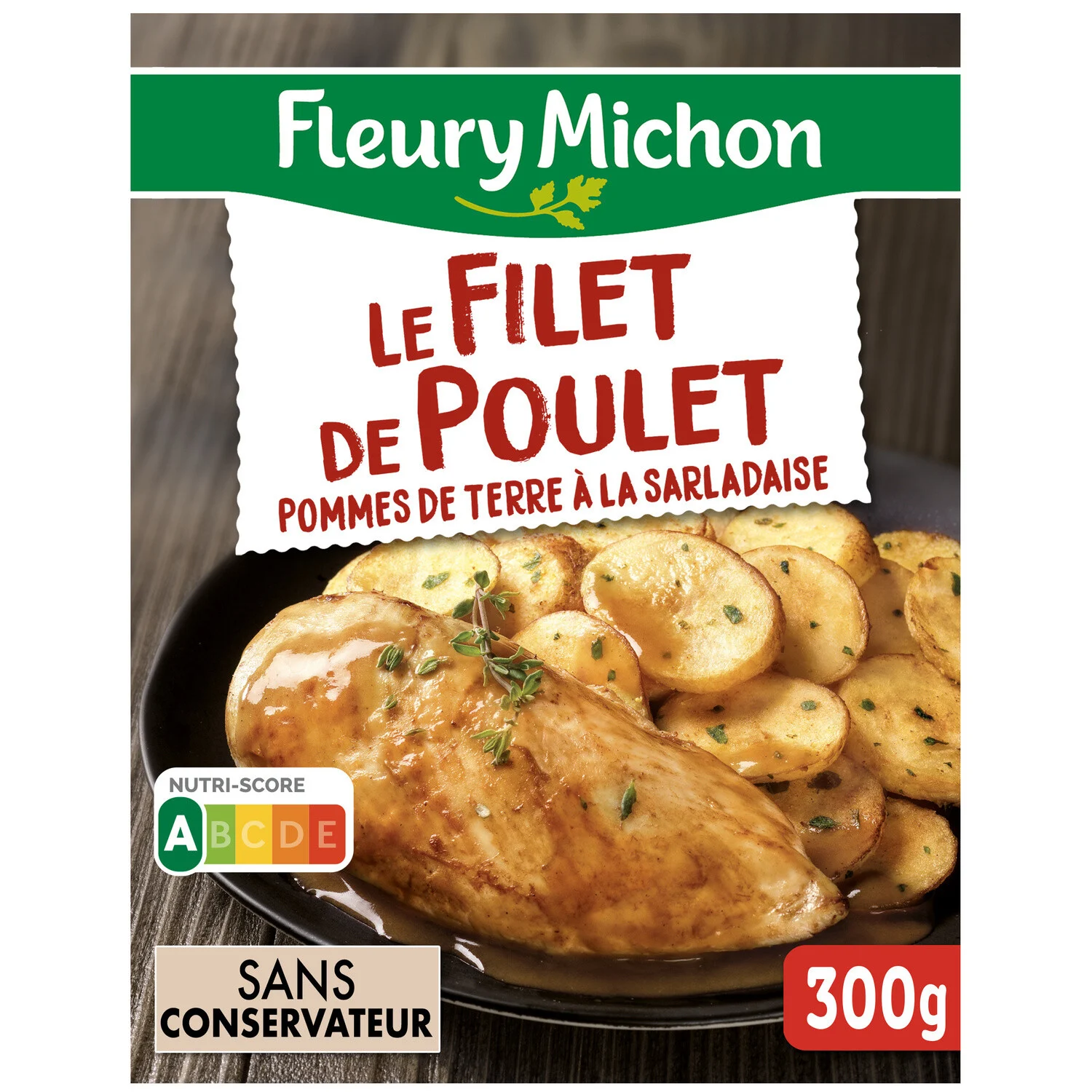 Fleury Michon Chicken fillet and potatoes Sarladaise 300g