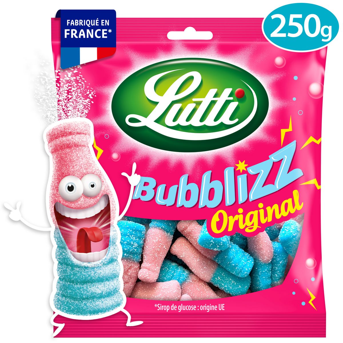 Lutti Bubblizz Chewy Candies 250g
