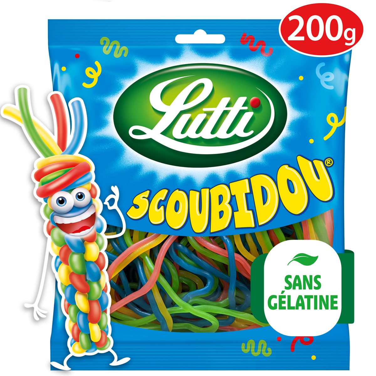 Lutti Scoubidou gummies fruity taste 200g