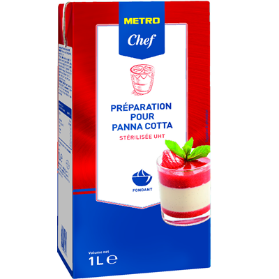 METRO Chef Preparation for Panna Cotta 17.6% 1L