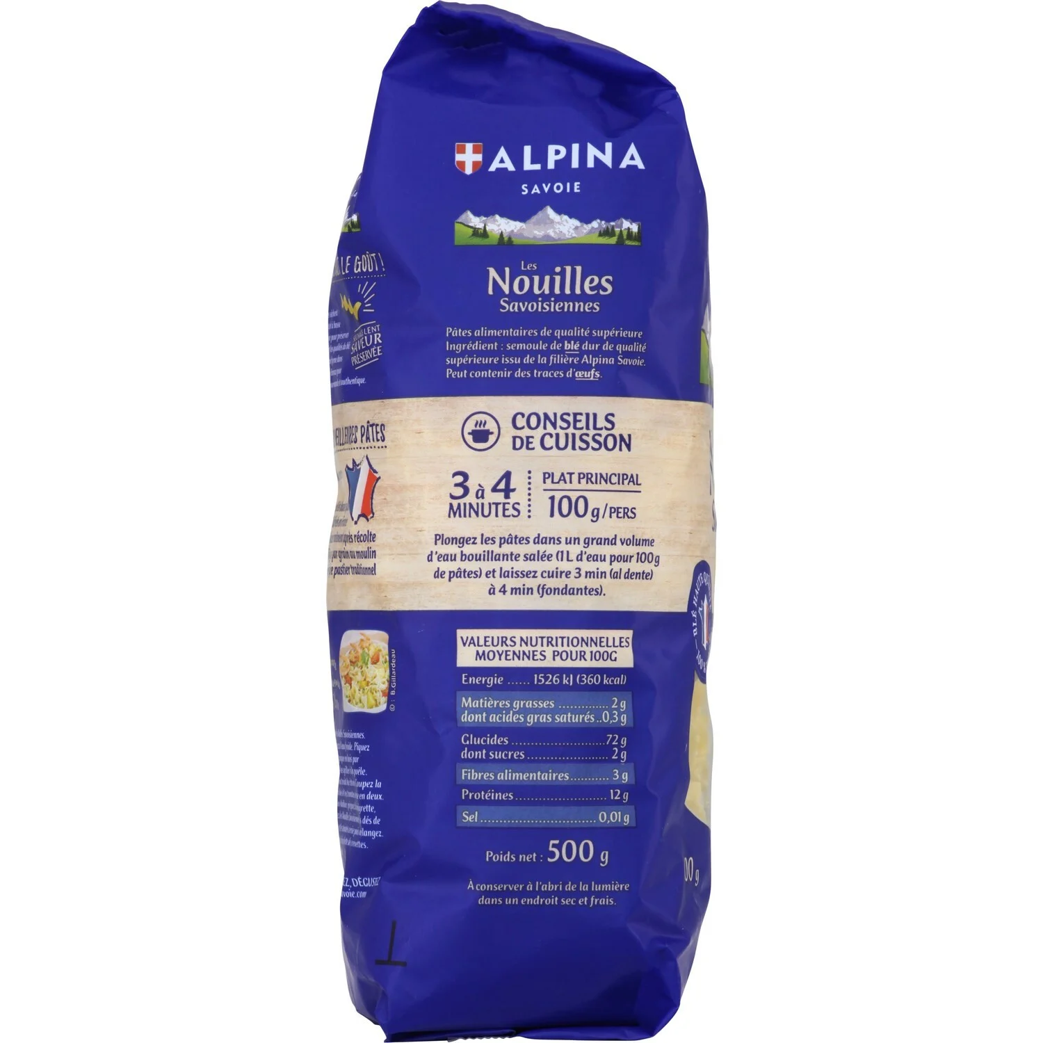 Alpina Pasta Noodles Savoisiennes 500g
