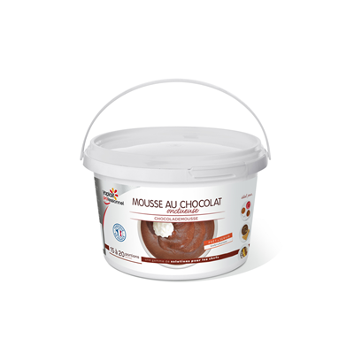 Yoplait Professional Chocolate Mousse 6.3% fat Bucket 2.5L