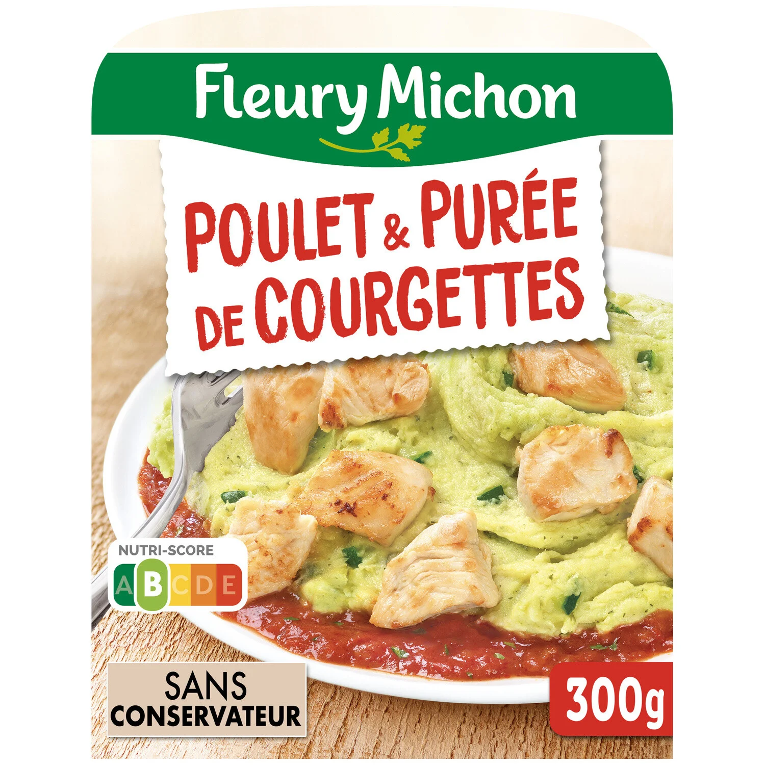 Fleury Michon Chicken & courgettes puree 300g