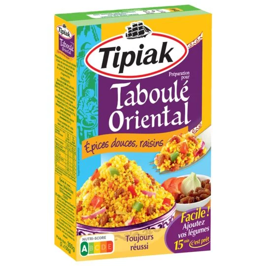Tipiak Taboule Oriental with sweet spices & raisins 300g