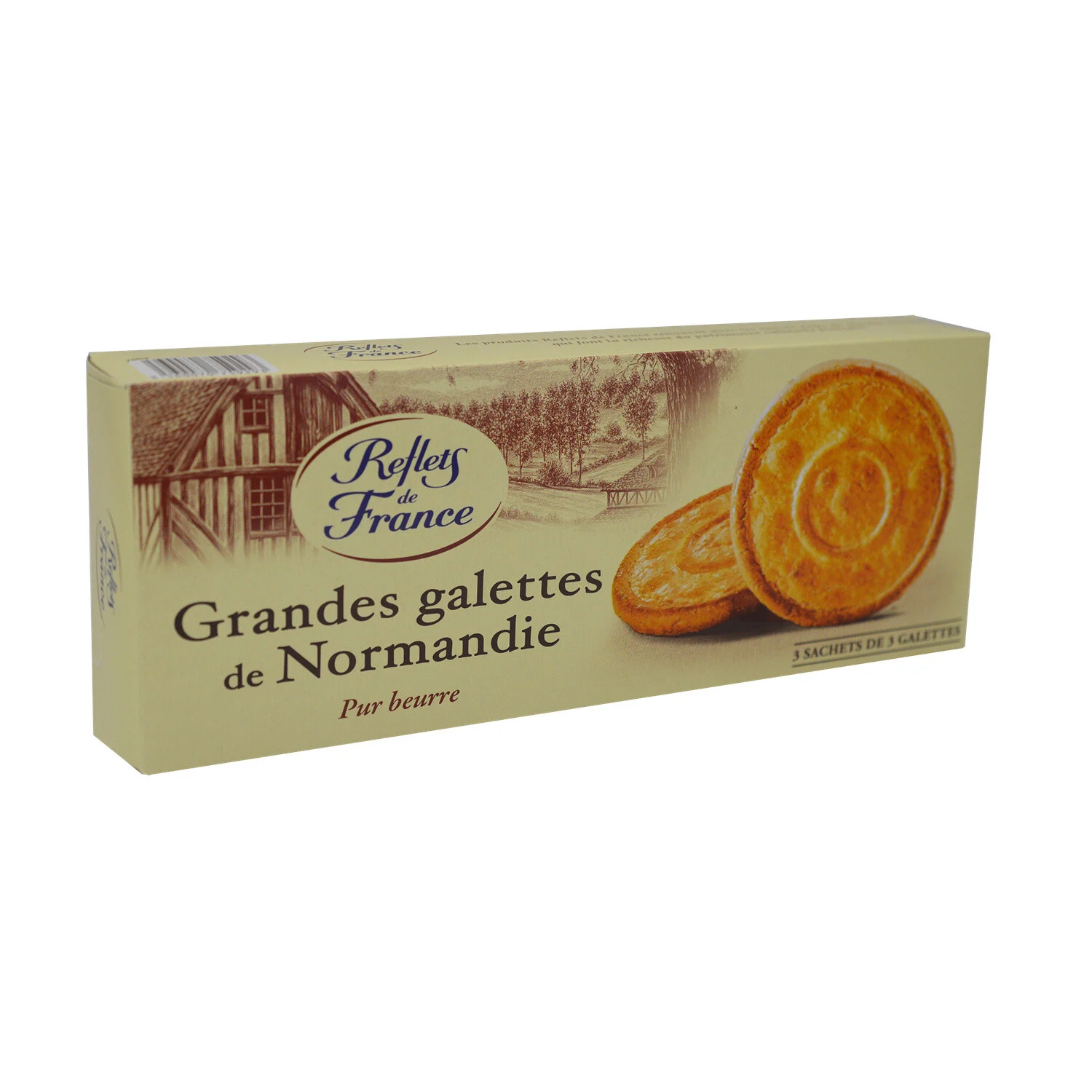 Reflets De France Normandy Grandes Galettes Biscuit 150g