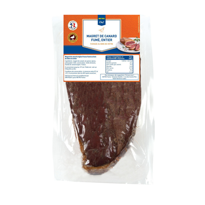 METRO Chef Whole smoked duck breast IGP (+/-320g)*