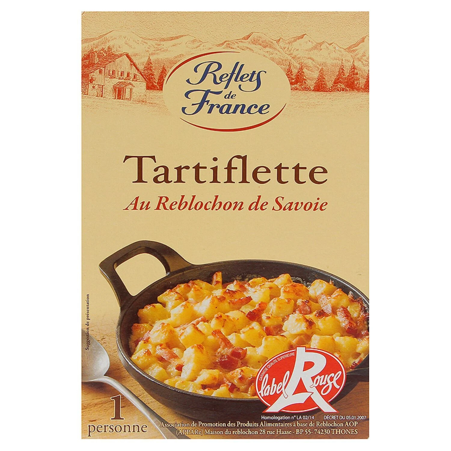 Reflets De France Savoie Reblochon tartiflette 300g