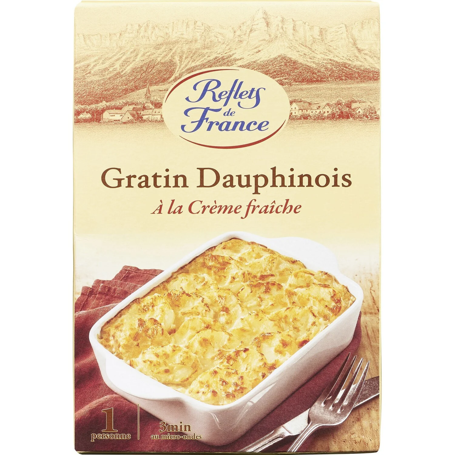 Reflets De France Cooked dish gratin dauphinois Cheese 300g