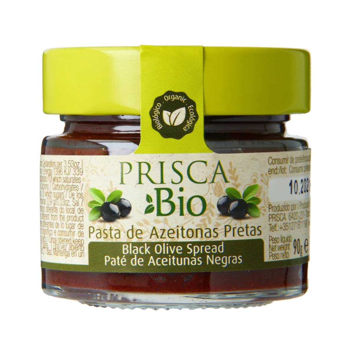 Prisca Black Olive Spread (BIO) 90g