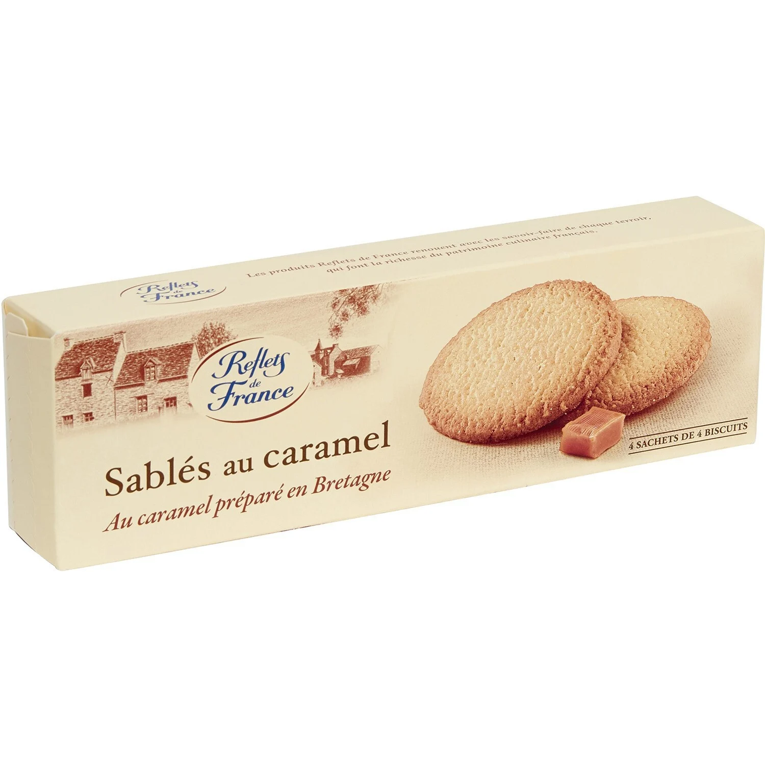 Reflets De France Caramel shortbreads 120g