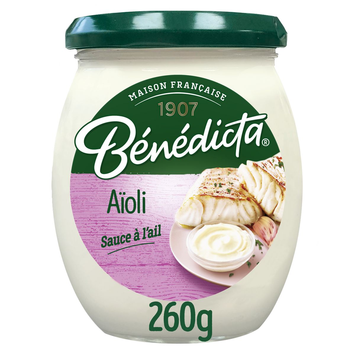 Benedicta Aioli sauce (Garlic) 260g