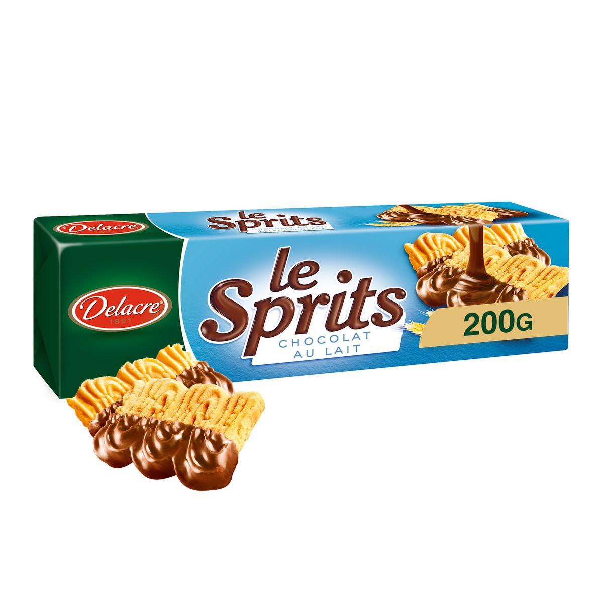 Delacre Choco sprits shortbread 200g