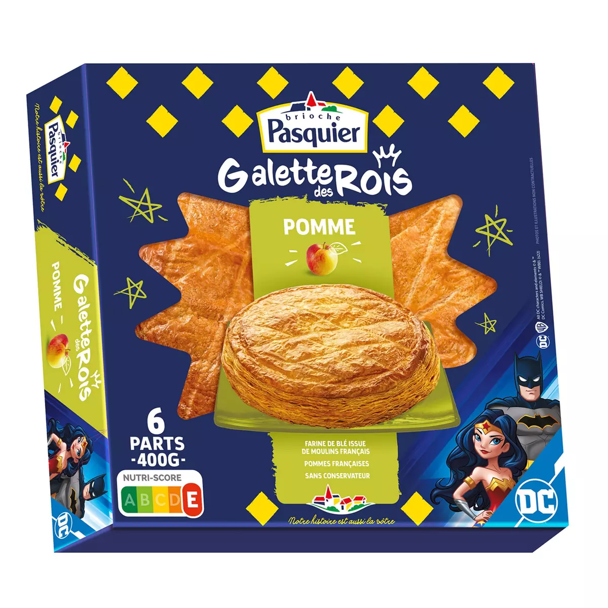 Pasquier King cake with apple filling 400g