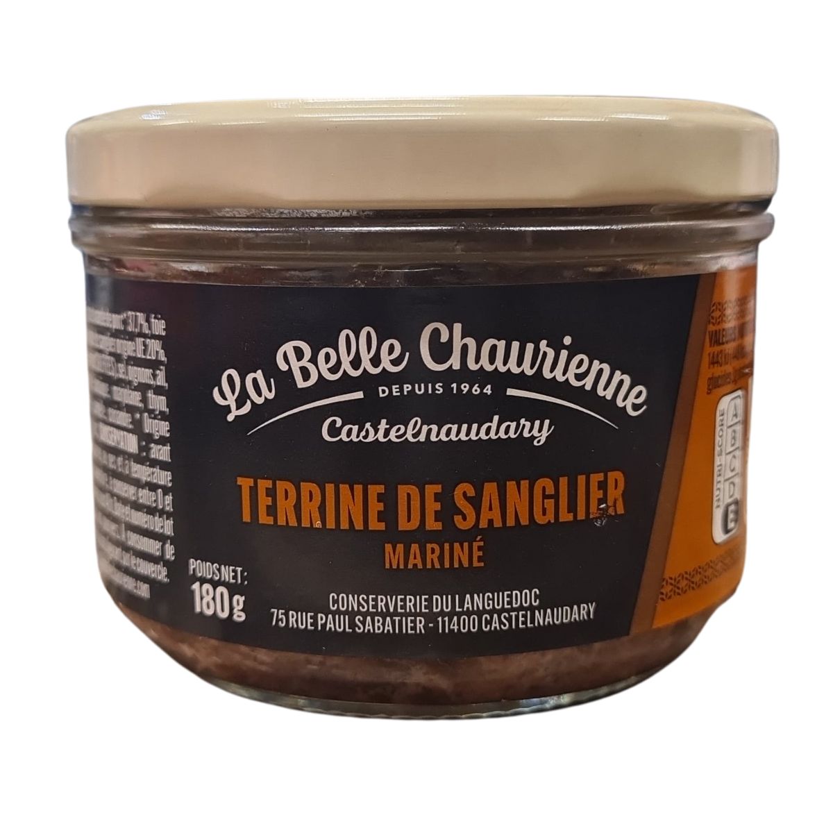 La Belle Chaurienne Terrine of marinated wild boar 180g