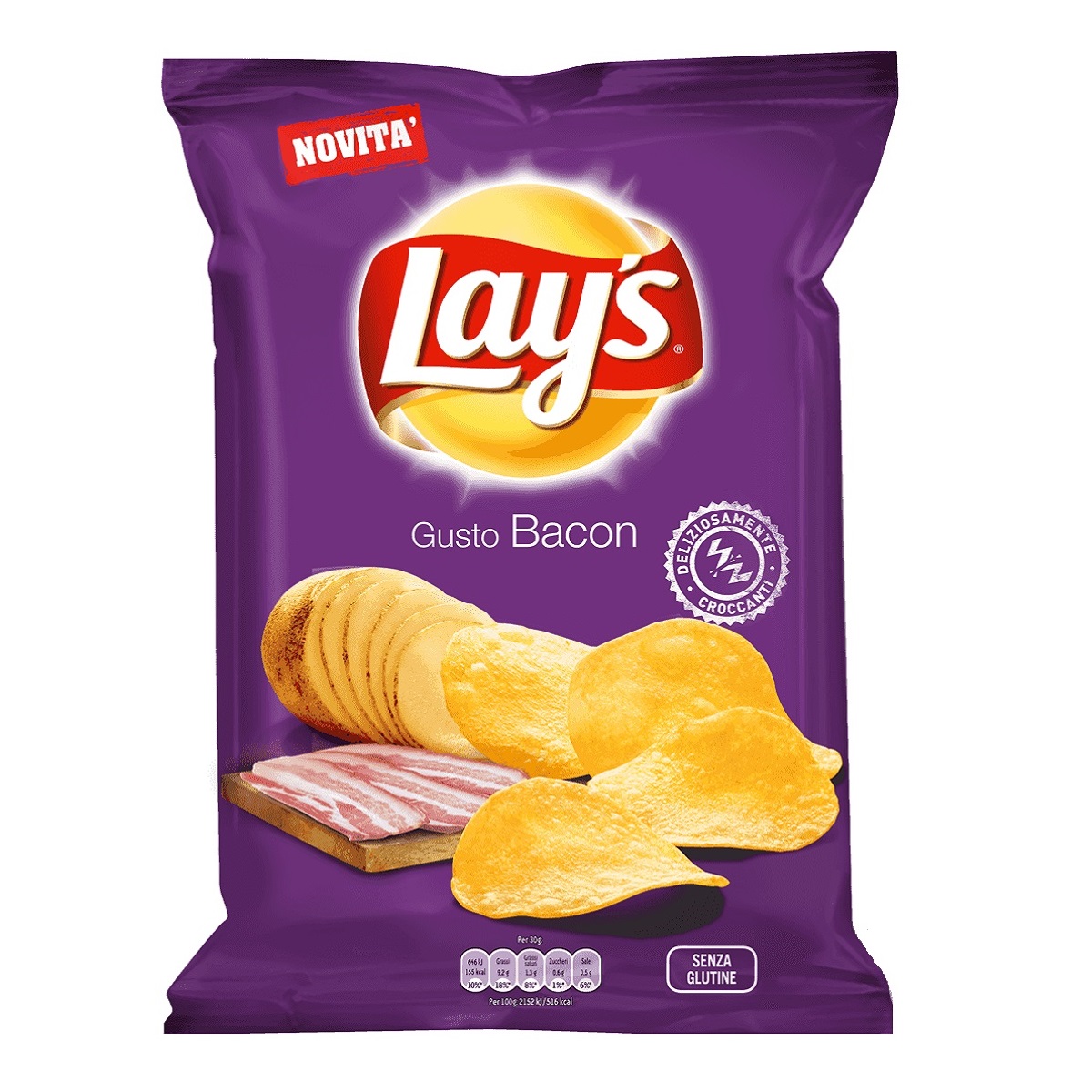 Lays Crisp Bacon 133g