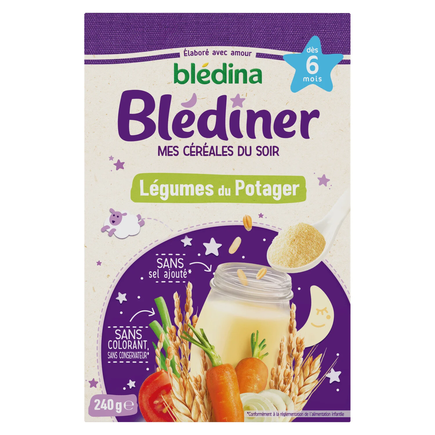 Bledina Blediner Garden Vegetable From 6 Months 240g