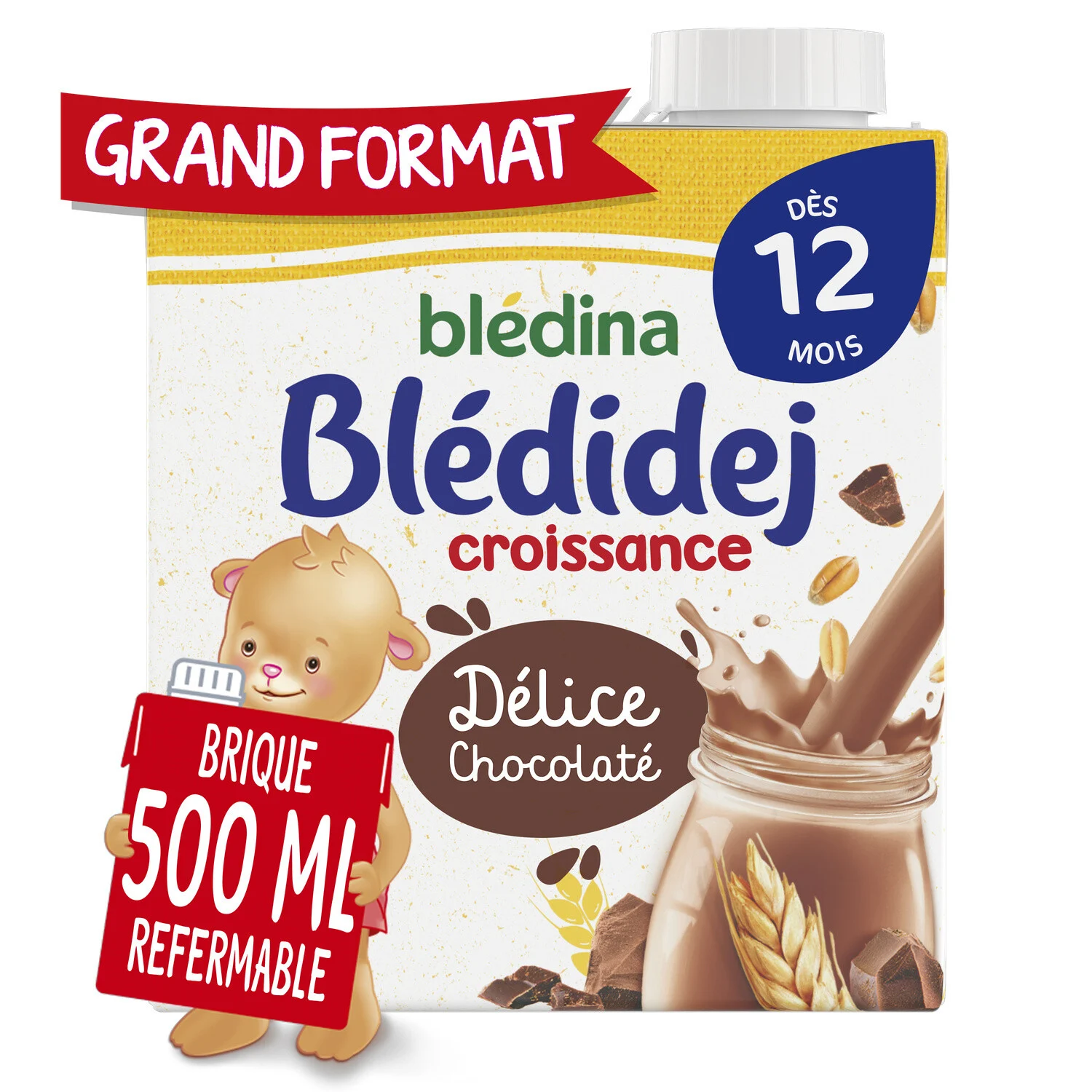 Bledina Bledidej Delice Chocolate from 12 monhts 500ml