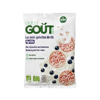 Good Gout Organic rice & blueberry cake 40g