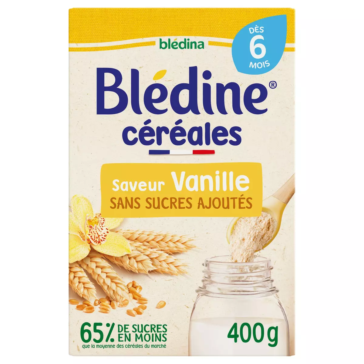 Bledina Bledine Vanilla flavor from 6 months 400g