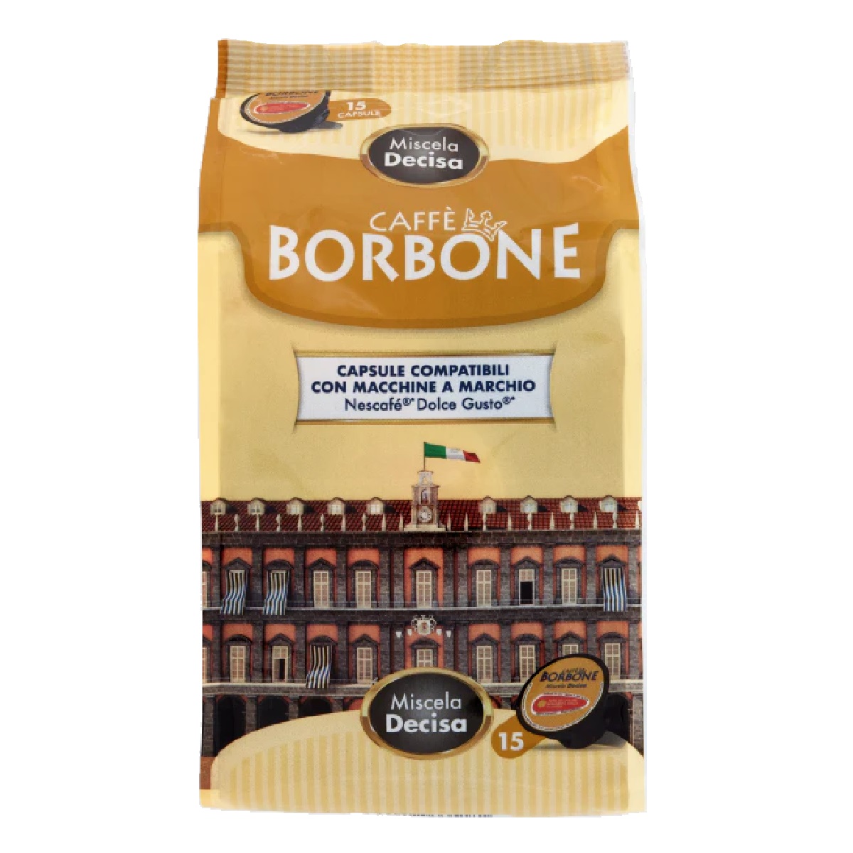 Borbone Caffe Decisa Dolce Gusto x15 Capsule 143g