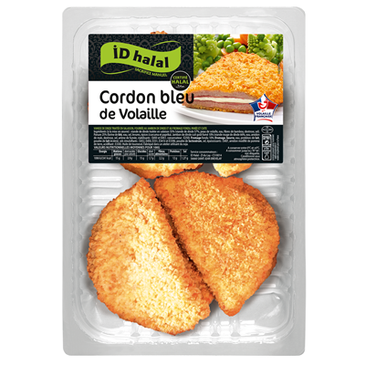 ID Halal Poultry Cordon bleu Halal 8x125g 1kg