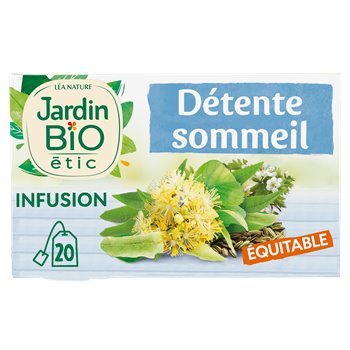 Jardin BIO Organic Infusion Tilleul relaxation verveine 30g