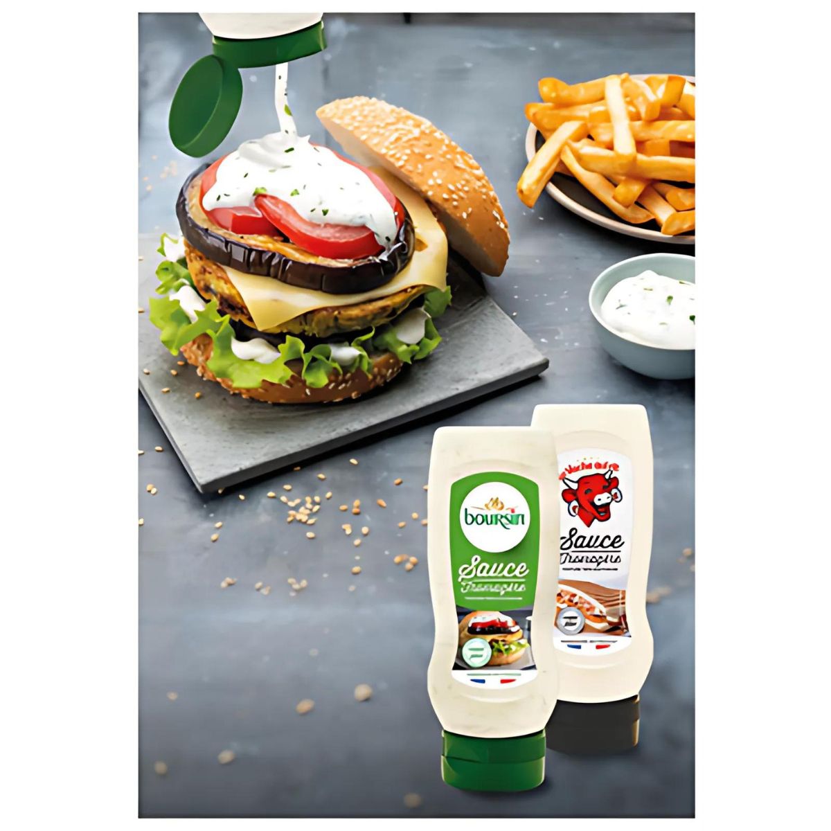 Boursin Squeeze Cheese Sauce 770g