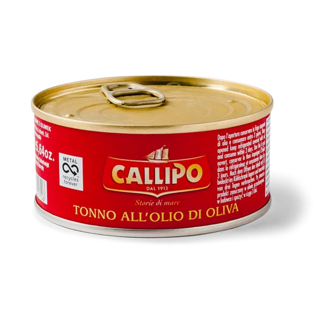 Callipo Tuna Chunks with Olive Oil in Tins 160g