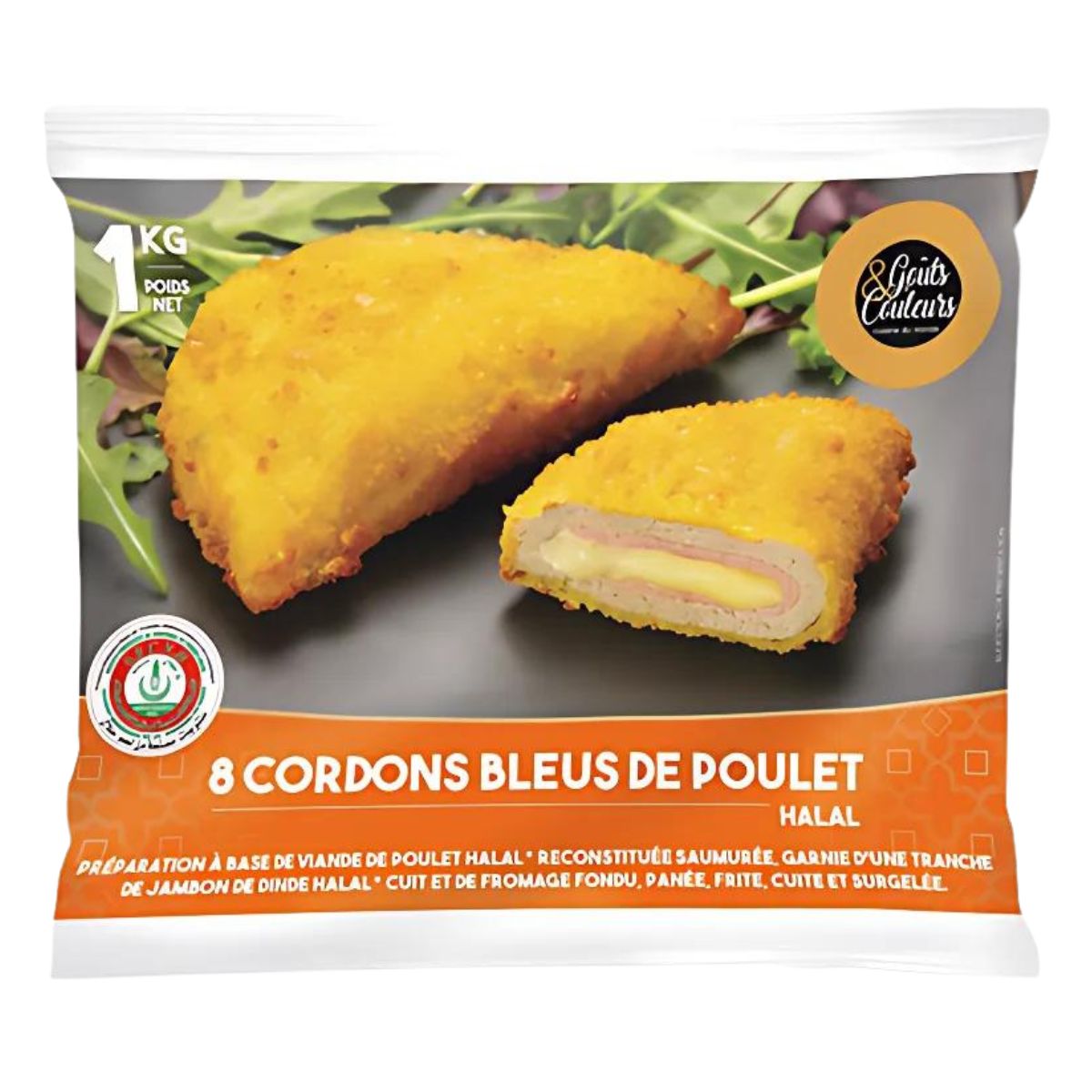 Chicken Cordon Bleu Halal 1kg