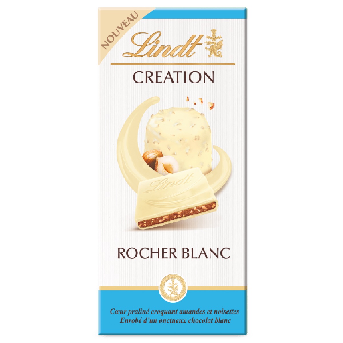 Lindt Creation White Praline Rocher 148g