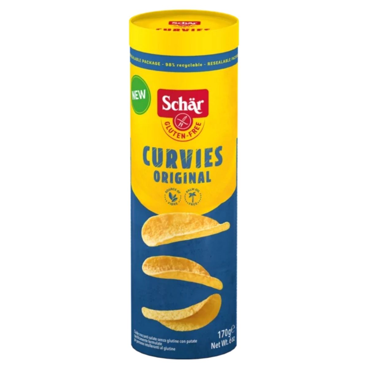 Dr Schar Curvies Original Gluten Free 170g