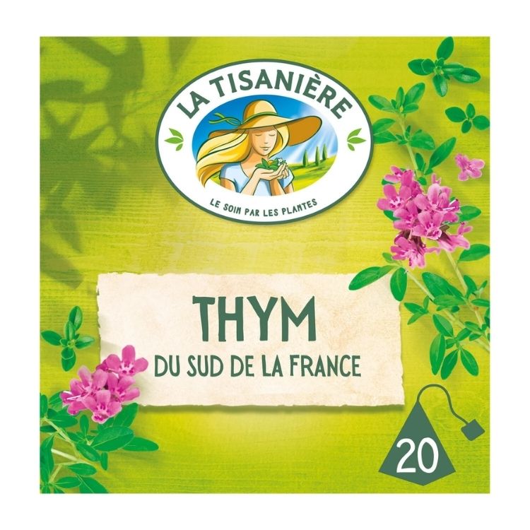 La Tisaniere Infusion Provence's Thyme tea x20 sachets 20g