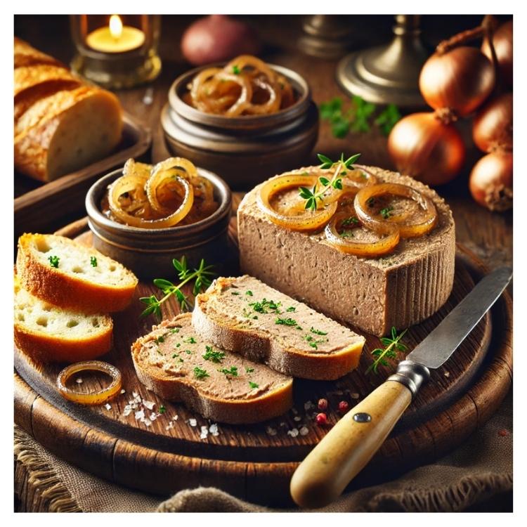 Pate with onions plate (local product) 2kg