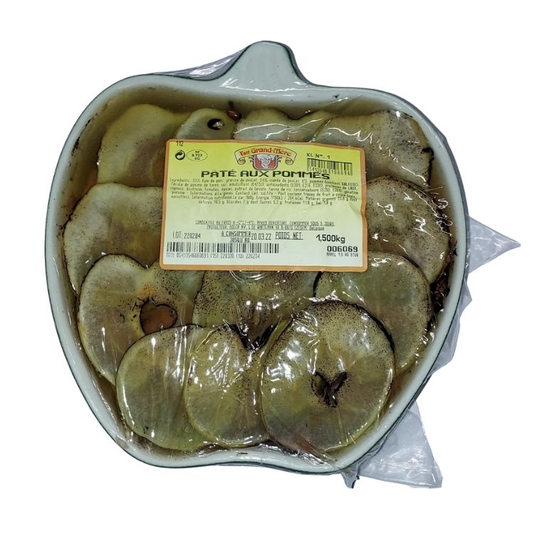 Terrine with Apples (local product) 1.5kg