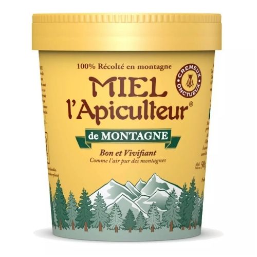 l'Apiculteur Creamy and smooth mountain flower honey 500g