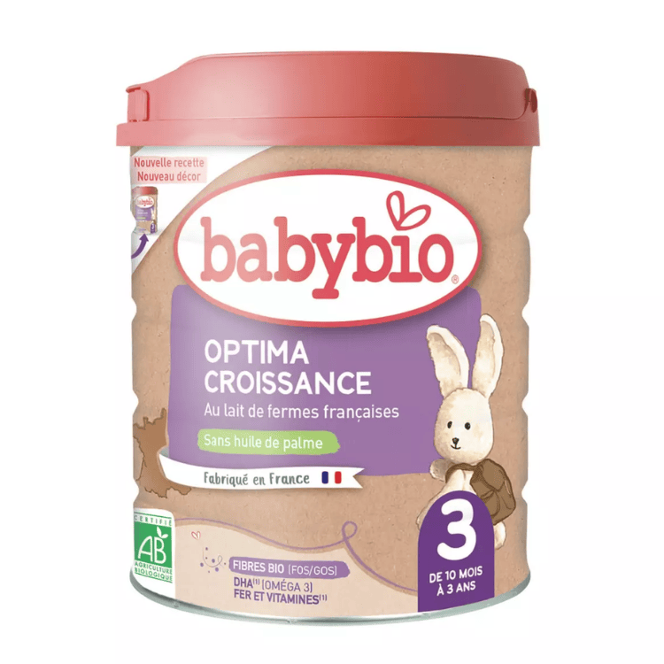 Babybio Organic Optima 3 Powdered growth milk 10 months 800g
