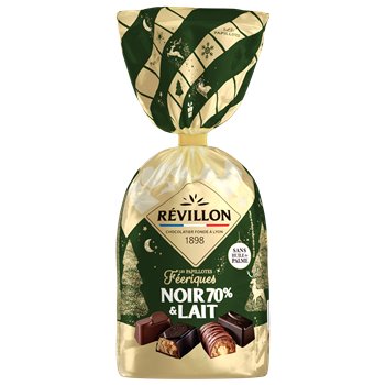 Revillon Milk & Dark Chocolate Papillotes 365g