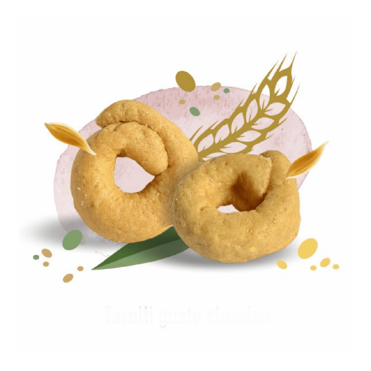 Fiore di Puglia Taralli Gusto Classico Italian savoury biscuits 250g