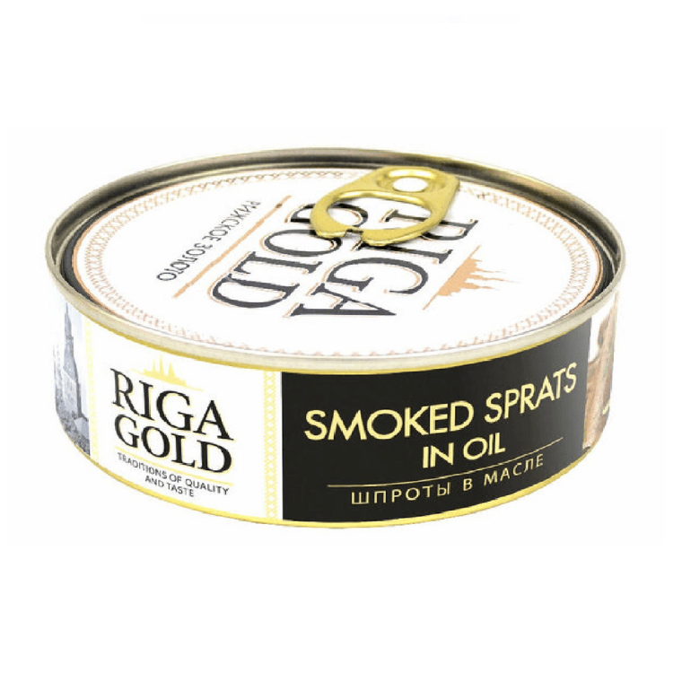 Gamma-A Smoked Sprats in Oil fish 240g