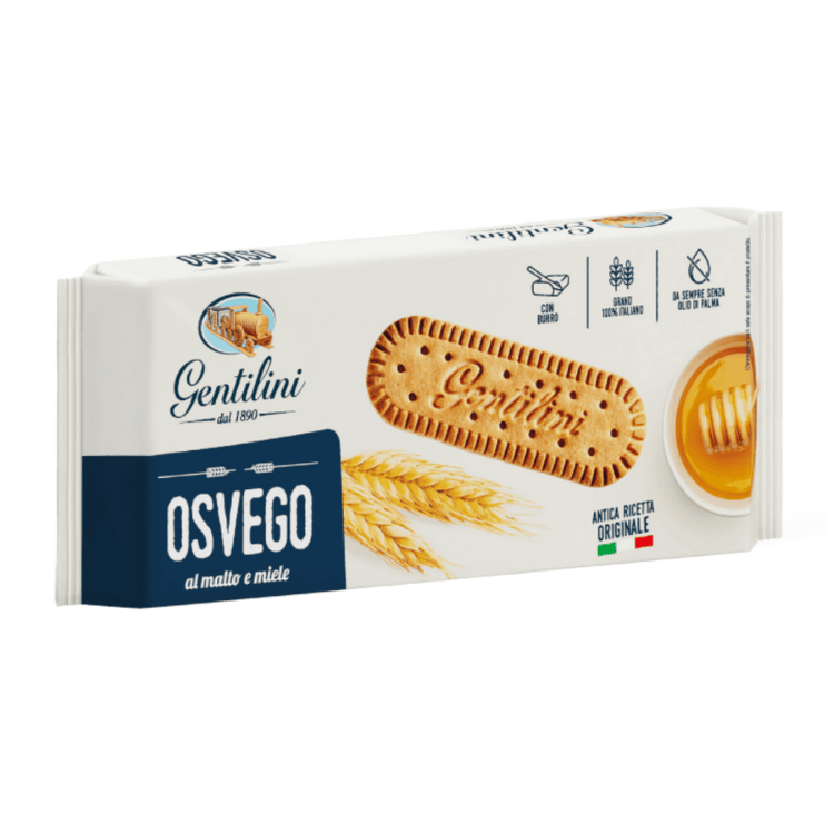 Gentilini Osvego malt and honey biscuits 250g