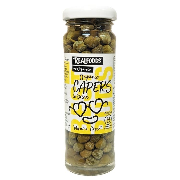 Organico Organic Capers In Brine 100g