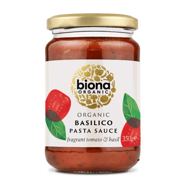 Biona Basilico - Tomato & Basil Sauce Organic - Vegan 350g