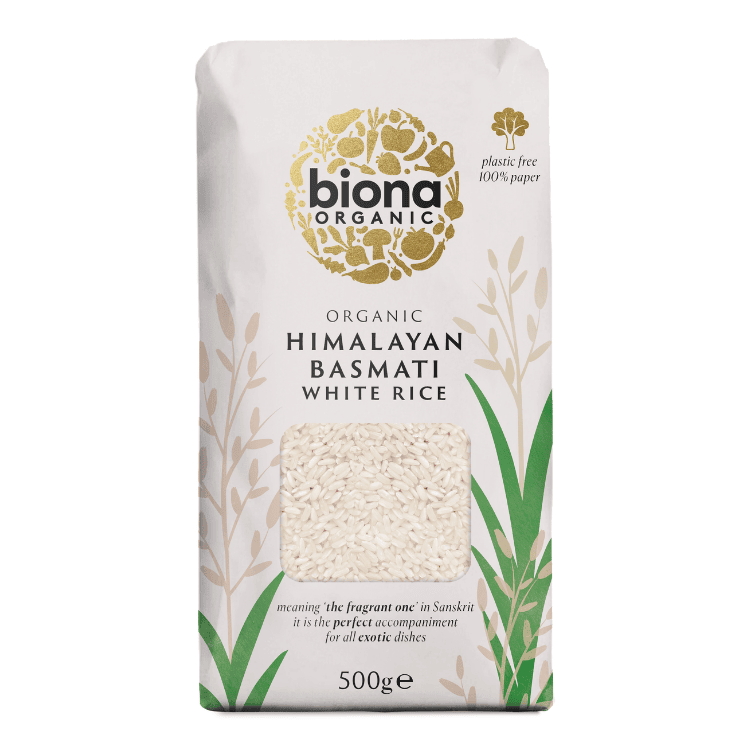 Biona Basmati White Rice Organic 500g