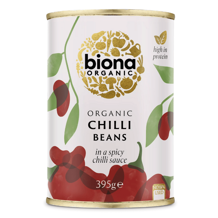 Biona Chilli Beans - Red Kidney Organic 395g