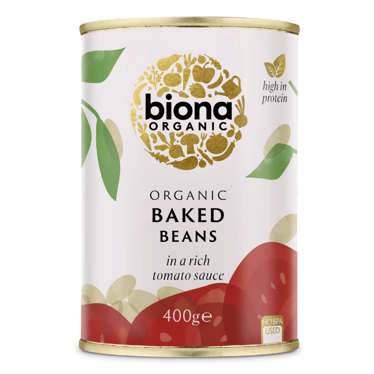 Biona Organic Baked beans in tomato sauce 400g