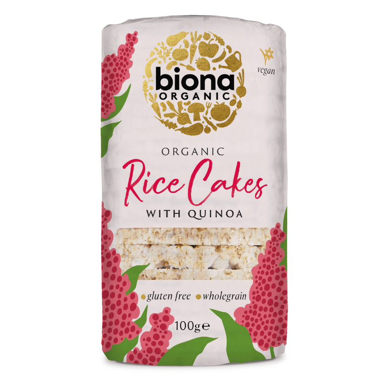 Biona Organic Rice cake with Quinoa (Low Fat) 100g