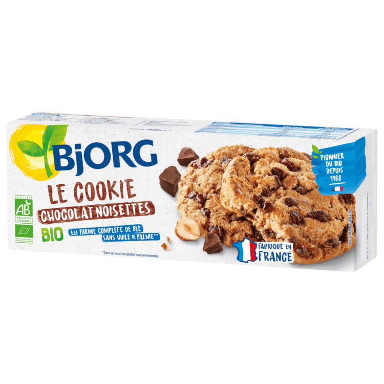 Bjorg Chocolate & Hazelnuts cookies ORGANIC 200g