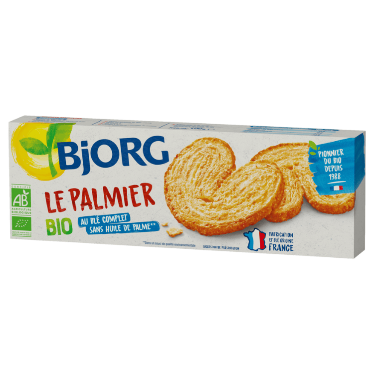 Bjorg Organic Palm biscuits 100g